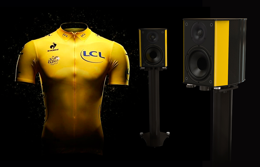 Wilson Benesch auction Limited Edition Maillot Jaune Vertex for Charity Wilson Benesch - Limited - Edition - Vertex - Loudspeaker - Tour - de - France - 2013 - Centenary - Maillot - Jaune - William Wates Memorial Trust